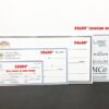 2 Giant Check - Oversize Check - Novelty Check - Printed Oversized Check