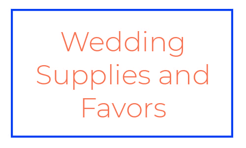 Wedding Supplies and Favors