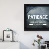 patience custom printed motivational quotes on canvas urban street wall art wall decor canvas wall art goals 5d147084 scaled There is No Shortcut to Success Canvas