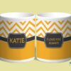 personalized coffee mug chic chevron mug monogram mugs cute mugs love you always 5d1475b3 11oz Personalized I Love You Always Chevron Mug