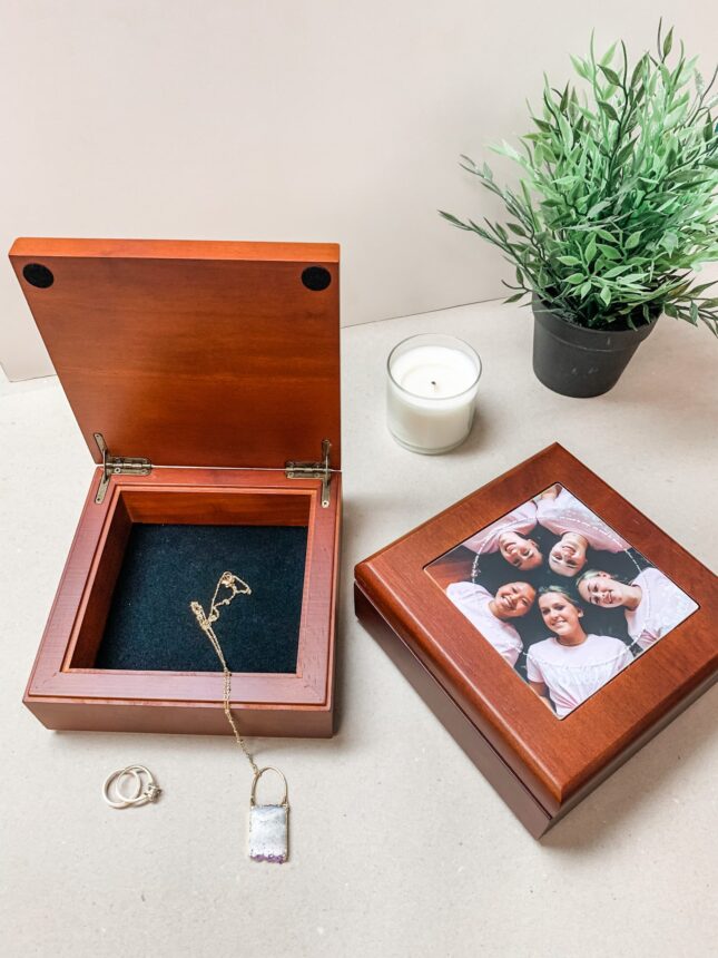 Personalized Jewelry Keepsake Photo Box Gift Personalized Jewelry Keepsake Photo Box