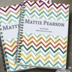 Custom Notebook, Spiral Notebook,Notebook,Personalized Journal,Journal,School Notebook,Personalize Notebook,Chevron Notebook,School Supplies