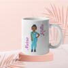 MUG Paging Doctor Black Doctor Mug Black Nurse Katia Mug for Lifestyle Podium 11oz Personalized Black Nurse Mug