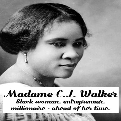 madame CJ Walker 3 Personalized Gifts for Black People