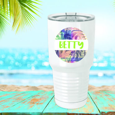 12.78x3.9 Exotic tropical summer ringneck polar camel tumbler lifestyle template 2 Personalized Gifts for all Achievements