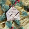 Christmas List Letter Holder, Christmas Santa Letter Wooden Envelope - Kids Gift