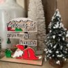 Funny Welcome-ish Santa Sign - Funny Holidays Sign