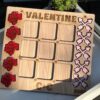 il fullxfull.5743218455 ek0e scaled Personalized Valentine Tic Tac Toe Board Game, Wooden Kids Game